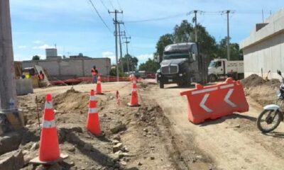 Vecinos de Palma Gorda y La Higa Bloquean obras del Tren AIFA-Pachuca Exigen Reparación de Caminos y Atención al Agua.