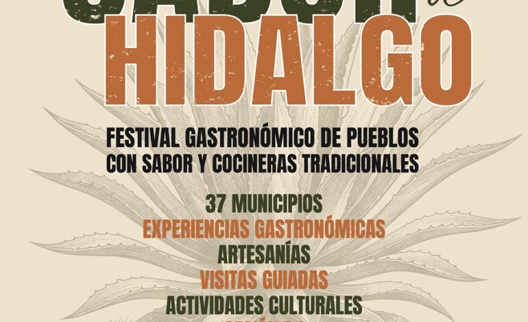 Zempoala recibirá el festival Sabor a Hidalgo con Experiencias Gastronómicas y Turismo Comunitario