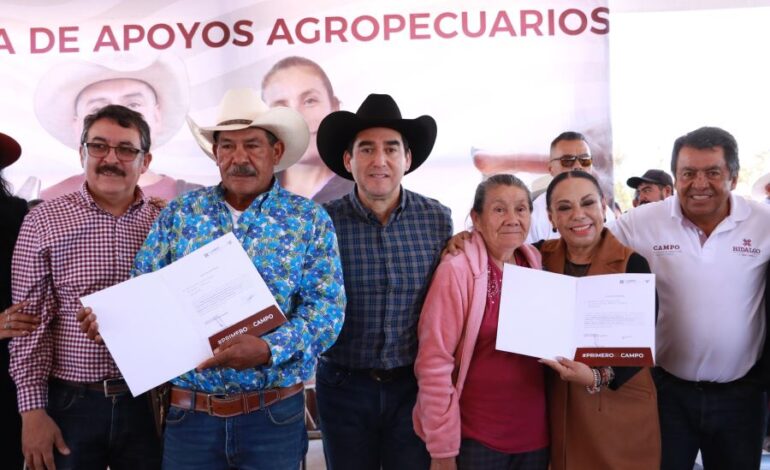 Gobierno Destina Más de 13.4 Millones de Pesos en Apoyos y Subsidios Para Transformar el Campo