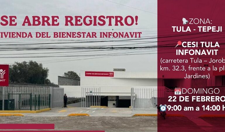 INFONAVIT Abre Registro Para Vivienda del Bienestar en Mineral de la Reforma