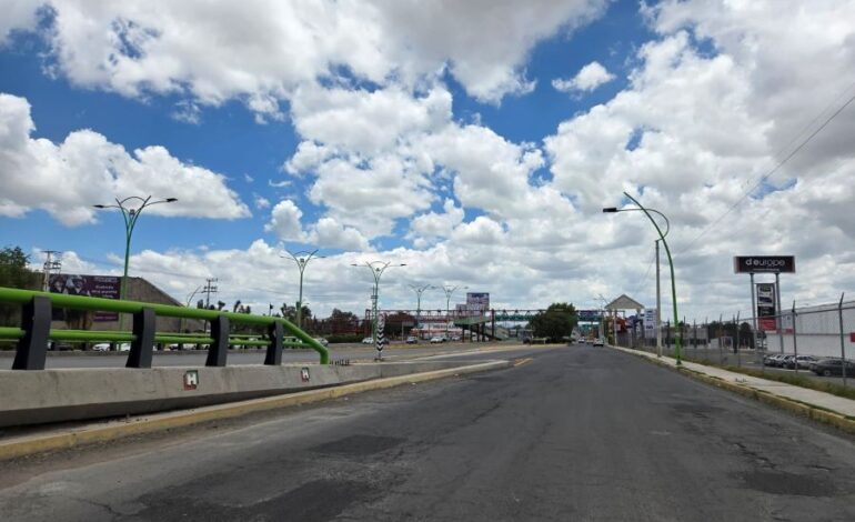 Inicia SIPDUS sustitución de pavimento por concreto hidráulico en el bulevar Felipe Ángeles