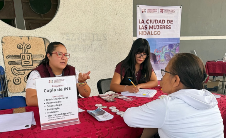 La Ciudad de Las Mujeres Acerca Servicios Integrales de Salud a Tezoquipa, Atitalaquia