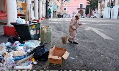 Entre 12 y 14 toneladas de basura se generaron en Los festejos por el Grito de Independencia