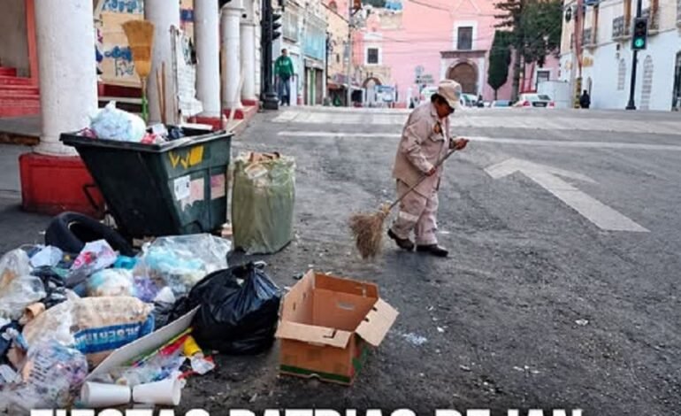 Entre 12 y 14 toneladas de basura se generaron en Los festejos por el Grito de Independencia