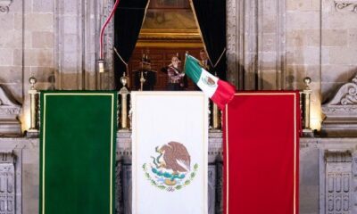 ¡Viva México libre, independiente y soberano!: presidenta encabeza ceremonia por el 216 Aniversario del Grito de Independencia