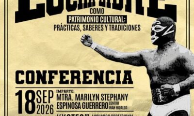 Arena de la 11 de Julio recibirá conferencia sobre la lucha libre como patrimonio cultural