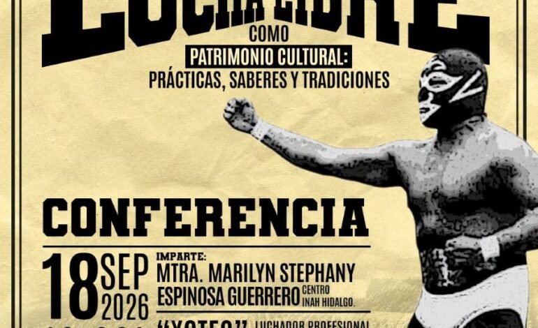 Arena de la 11 de Julio recibirá conferencia sobre la lucha libre como patrimonio cultural
