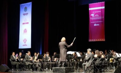 Banda Sinfónica del Estado de Hidalgo celebra sus 125 años con gala en Veracruz