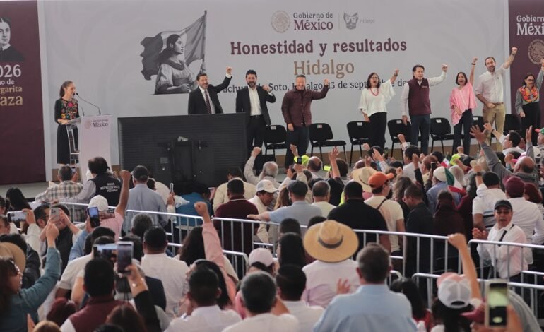 La entidad recibió a la presidenta de México para la rendición de cuentas de su segundo año de gobierno