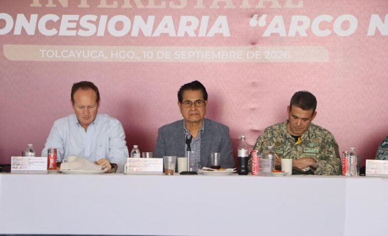 Gobierno de Hidalgo Refuerza Coordinación Interestatal Para Mantener La Seguridad en la Autopista Arco Norte