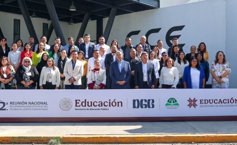 Hidalgo, sede de la 2ª Reunión Nacional de Telebachillerato Comunitario