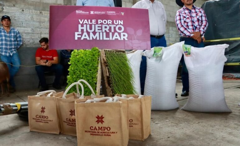 Impulso Histórico al Campo Hidalguense: Saderh Entrega 11.3 Mdp En Apoyos Directos a las y los Productores
