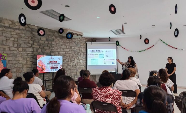 Inicia Curso de Envejecimiento Saludable en el Centro Gerontológico Integral de Huejutla