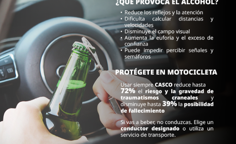 Llama IMSS Hidalgo a evitar conducir bajo el influjo de bebidas alcohólicas