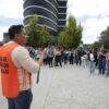 Participa la comunidad Garza con estricto orden en el Simulacro Nacional