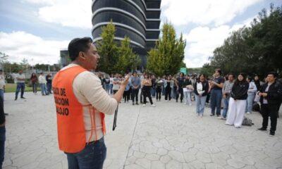 Participa la comunidad Garza con estricto orden en el Simulacro Nacional