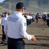 Pasan Revista a Elementos Operativos de La SSPH, Previo a Desfile Cívico