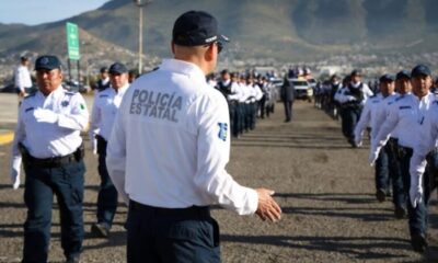 Pasan Revista a Elementos Operativos de La SSPH, Previo a Desfile Cívico