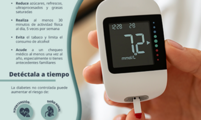 Promueve IMSS Hidalgo prevención y control de diabetes