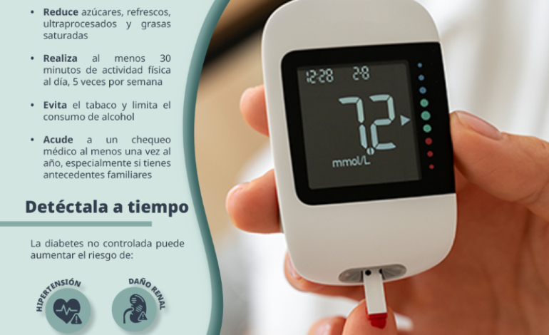 Promueve IMSS Hidalgo prevención y control de diabetes