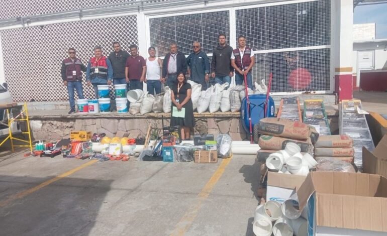 Recibe HG “Dra. Columba Rivera Osorio” del ISSSTE kit de herramienta para fortalecimiento de la unidad