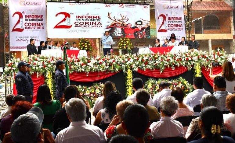 Sierra y Huasteca Ejemplo de Unidad, Reconstrucción y Paz Social Durante Los Segundos Informes Municipales