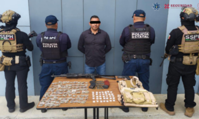 SSPH Asegura Generador de Violencia en la Región de Tula; Armado y Con Droga