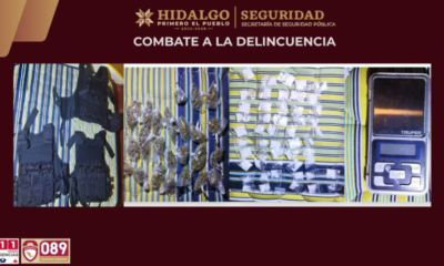 SSPH Desarticula Punto de Venta de Narcóticos en Tepeapulco