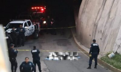 Auto Impacto a Un Hombre, Cayo al Desnivel de la Avenida Madero en Pachuca