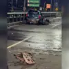 Conductor de Un Automóvil Se Estrelló a la Altura del Distribuidor Vial de El Palmar Contra La Barda de Contención. Murió