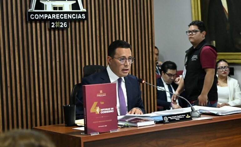 Édgar Ángeles, oficial Mayor, Reporta Avances en Transparencia, Modernización y Recuperación del Patrimonio