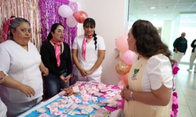 Entrega IMSS Hidalgo prótesis mamarias a mujeres en el HGZ No. 36 de Pachuca