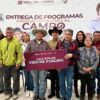 Saderh entrega apoyos productivos a 476 agro productores