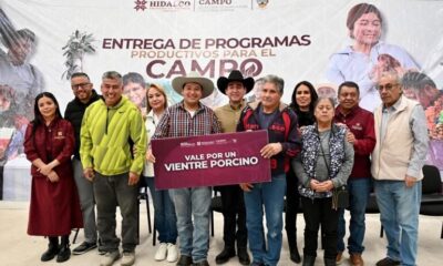 Saderh entrega apoyos productivos a 476 agro productores