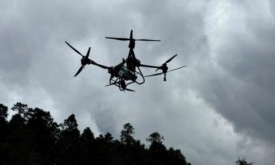 Estudiante de Conalep Hidalgo desarrolla dron para apoyar la reforestación