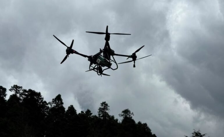 Estudiante de Conalep Hidalgo desarrolla dron para apoyar la reforestación