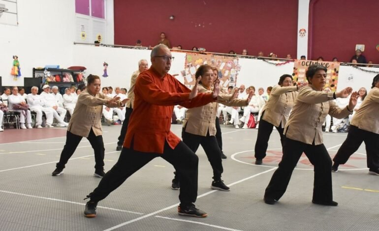 Favorece IAAMEH el envejecimiento activo con encuentro de Tai Chi Chuan