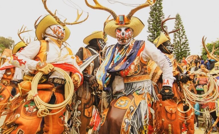 Los cuernudos de Calnali llevarán el carnaval de la Huasteca al Festival Internacional Cervantino