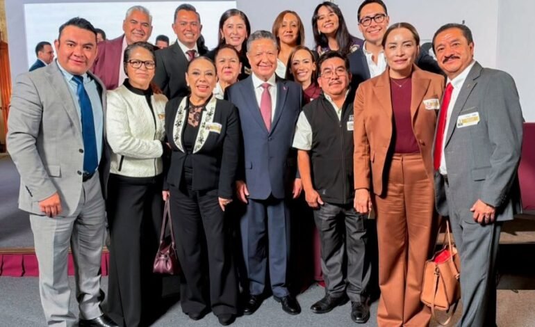 Menchaca y Sheinbaum suman esfuerzos para impulsar el programa Vivienda para el Bienestar en Hidalgo