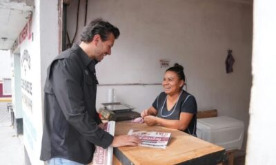 Miguel Tello inicia recorridos en Pachuca para defender la Transformación y la Soberanía