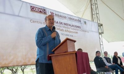 Estudiantes del CEMSAD Alfajayucan Reciben Nuevos Espacios Educativos