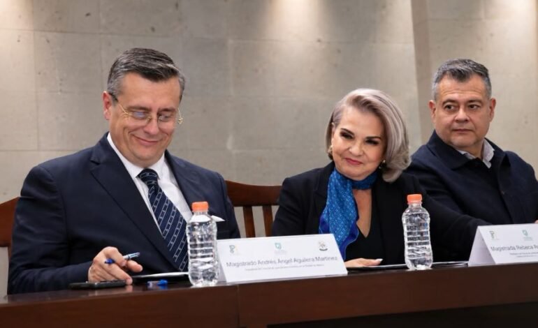 Poder Judicial de Hidalgo impulsa alianza para fortalecer la mediación en justicia administrativa