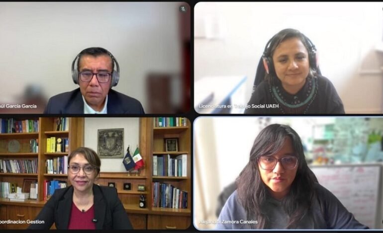 Reúne UAEH a especialistas de México, España y Colombia en trabajo social