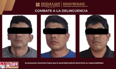 Aseguran a Tres Sujetos por Robo a Negocio