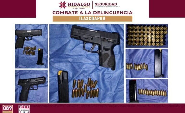 SSPH desmantela punto presuntamente utilizado para la venta y distribución de narcóticos en Tlaxcoapan